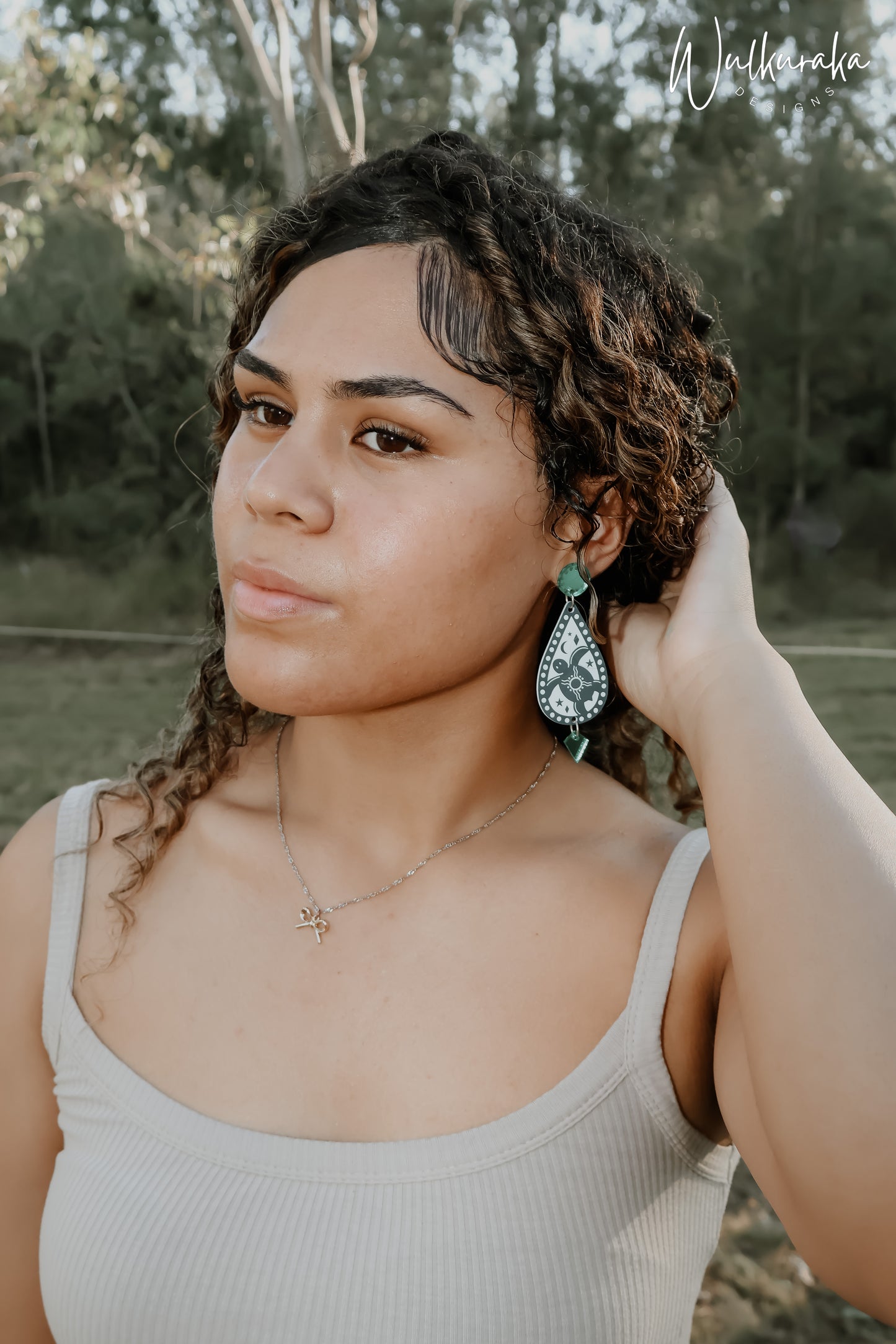 Tide Walker - Green Sea Turtle - Earrings