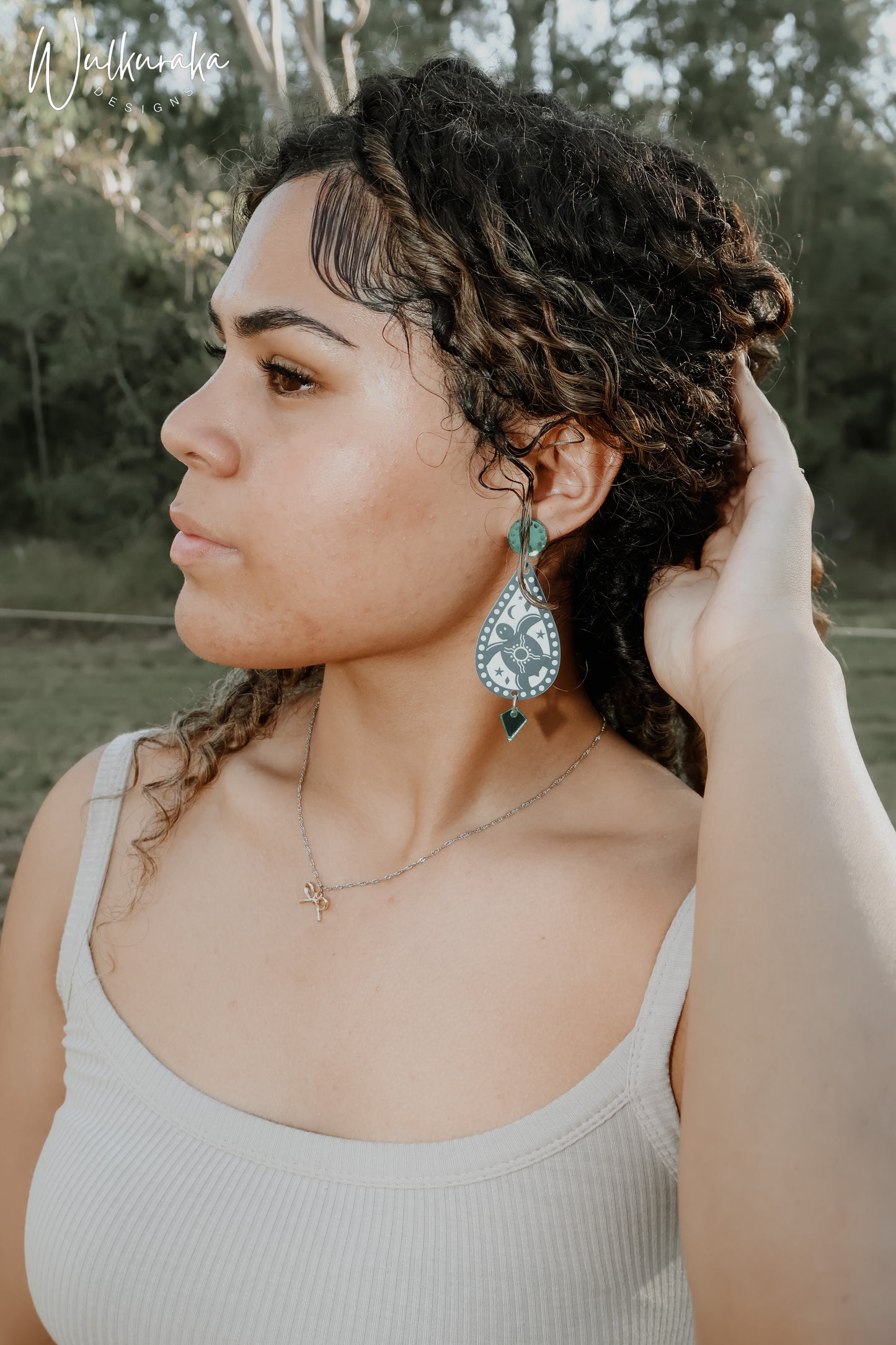 Tide Walker - Green Sea Turtle - Earrings