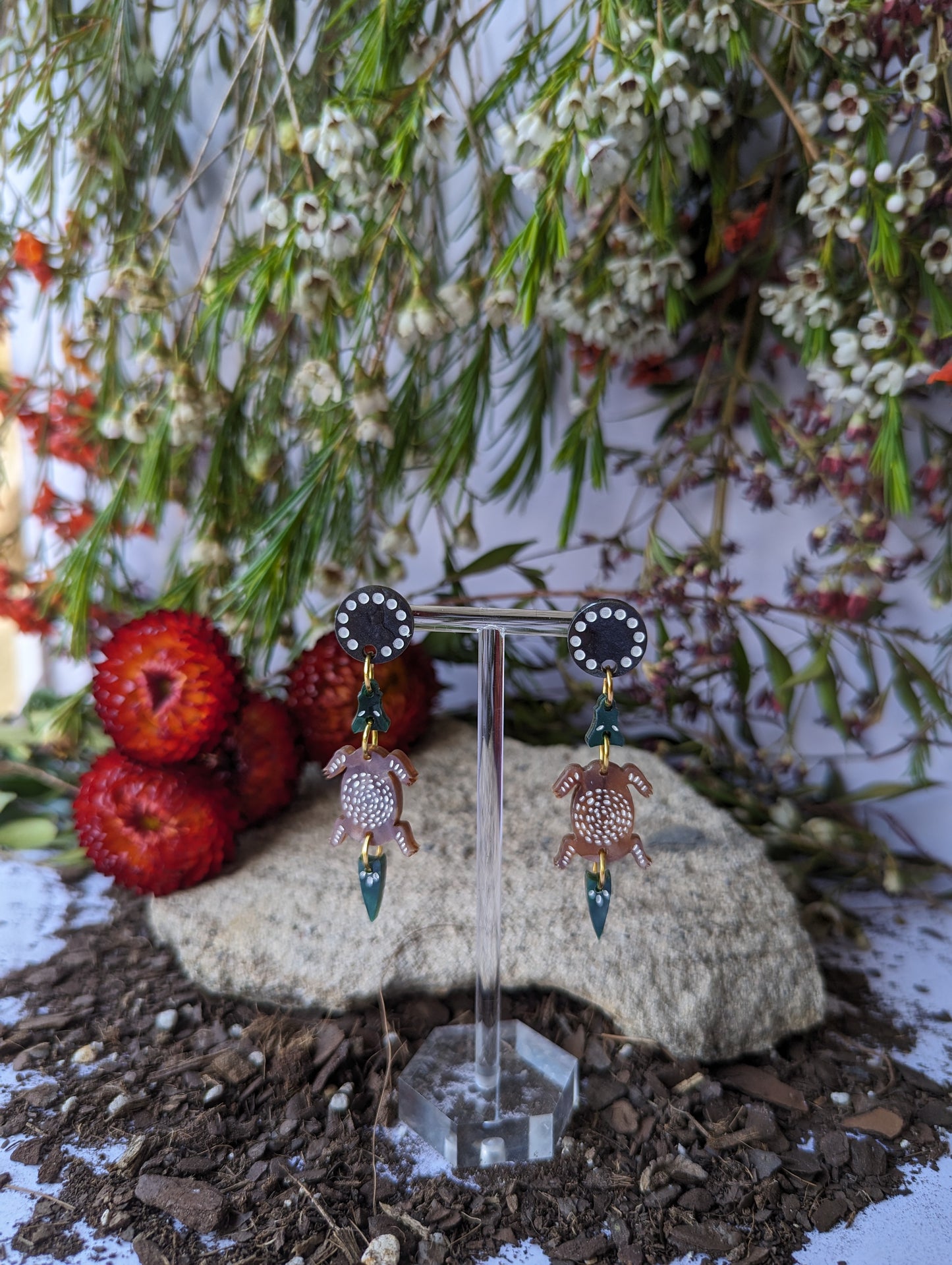 Guardians of the Water - Crocodile - Earrings