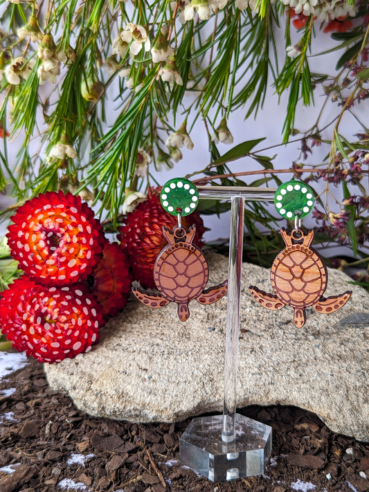 TURTLE DIVE Earrings